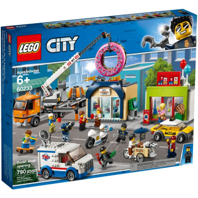 LEGO CITY L'ouverture du magasin de donuts 2019